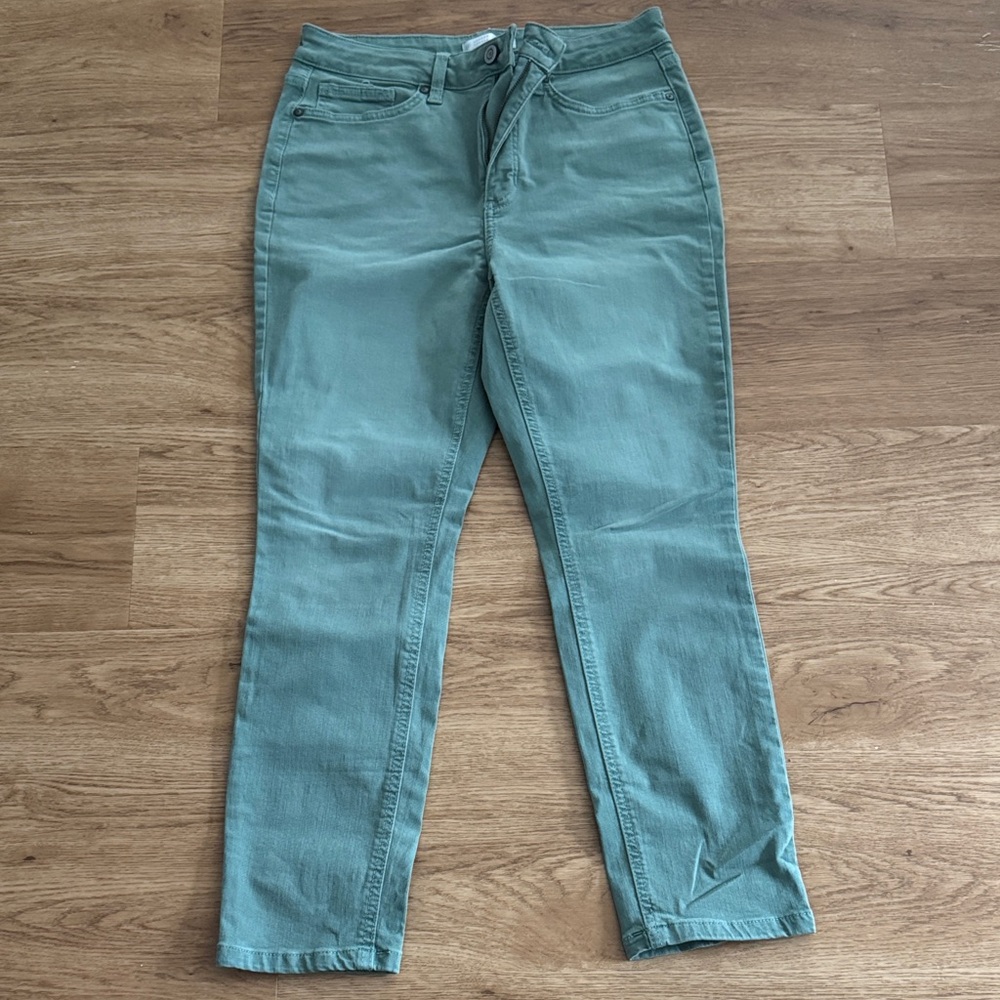 Women's Green Jeans
